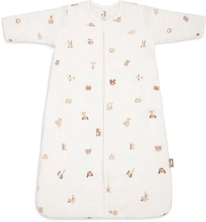 Jollein slaapzak baby met afristbare mouw 90cm - animal friends