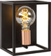 Lucide arthur - wandlamp - 1xe27 - zwart