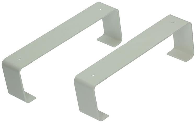 ギャラリービューアに画像をロードする, Renson 1006420 - set 2 st.pvc bevestigings- beugels 7023 wit 204x60mm | 5 stuks
