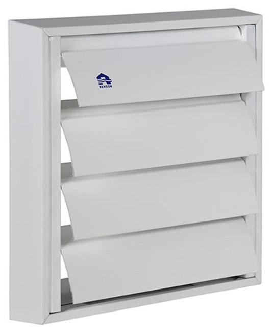 Renson 1013878 - lamellenrooster alu wit 433 173x173mm | 2 stuks