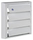 Renson 1013878 - lamellenrooster alu wit 433 173x173mm | 2 stuks