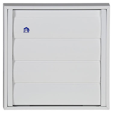 Renson 1013878 - lamellenrooster alu wit 433 173x173mm | 2 stuks