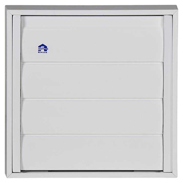 Afbeelding laden in galerijviewer, Renson 1013878 - lamellenrooster alu wit 433 173x173mm | 2 stuks
