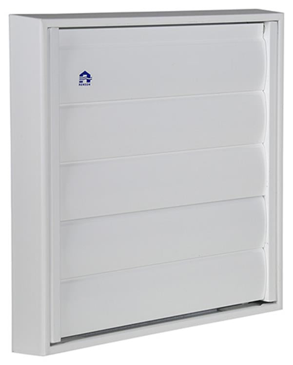 Afbeelding laden in galerijviewer, Renson 1013879 - lamellenrooster alu wit 433 210x210mm | 2 stuks
