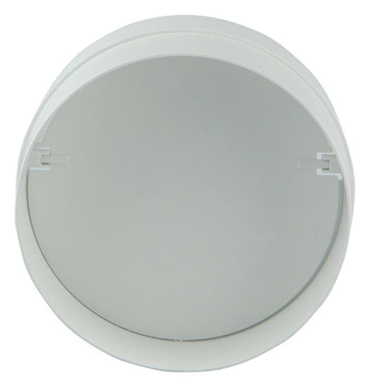 Renson 1008568 - pvc verbindingsstuk + terugslag klep 7007 wit diam. 125mm | 2 stuks