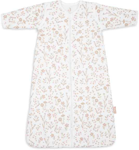 Jollein slaapzak baby met afristbare mouw 70cm - bloomy
