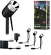 Paulmann plug shine led-tuinspots pike basisset ip65 3000k 3x2,2w 21va antraciet