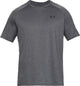Under armour ua tech 2.0 ss tee-gry heren sportshirt - carbon heather - zwart