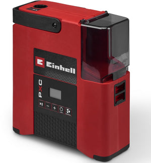 Einhell accu luchtpomp suppero 18 380 li solo - power x-change - 18 v li-ion - max. luchtafgifte: 100 l min - voor het opblazen van o.a. strandballen, sup's, opblaasbare boten - excl. accu en lader
