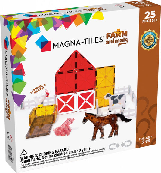 Magna-tiles | farm animals 25 stuks set