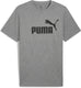 Puma ess no. 1 logo tee heren tshirt - medium gray heather