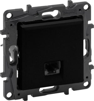 Merkloos sans marque rj45 computercontactdoos legrand niloe step zwart