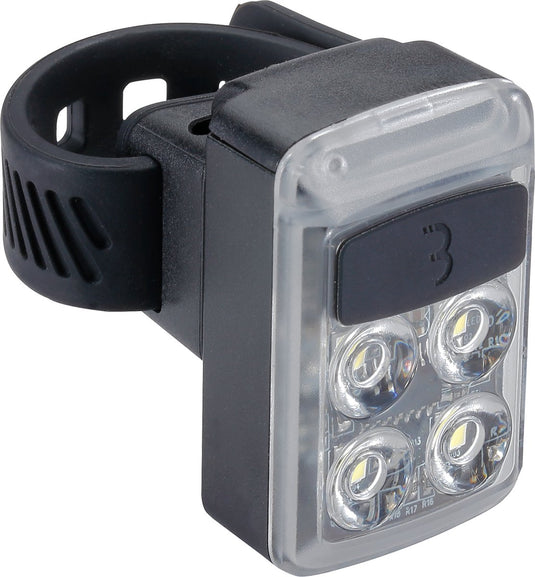 Bbb cycling slide koplamp fiets - fietsverlichting usb oplaadbaar voorlicht - voorlamp fiets - 50 lumen - waterdicht - lange accuduur - bls-235