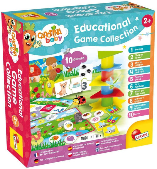 Lisciani carotina baby educational games collection