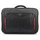 Laptoptas targus classic+ 17 18” zwart, rood