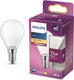 Philips led lamp - kogellamp met e14 fitting - warmwit licht: 2700k - 25w - mat glas