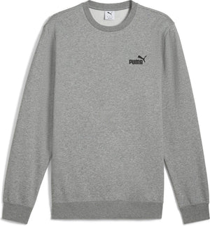 Puma ess small no. 1 logo crew fl unisex trui - medium gray heather