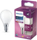 Philips led kogellamp mat - 60 w - e14 - koelwit licht