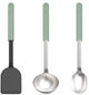 Mepal kookset 3-delig (spatel + roerlepel + opscheplepel) chef it - kookgerei met antiaanbaklaag - hittebestendig - vaatwasmachinebestendig - keukengerei - nordic sage