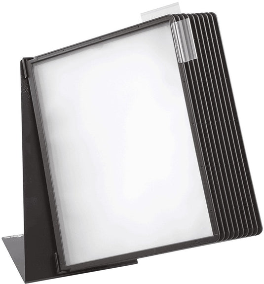 Durable - bureaustandaard vario met 10 tassen | ft a4 | zwart