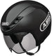 Abus fietshelm gamechanger tt 1.1 shiny black l - 57-61 cm - zwart - geschikt voor gebruik op tijdritfietsen - 390 g