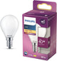 Philips led lamp - kogellamp met e14 fitting - warmwit licht: 2700k - 40w - mat glas