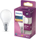 Philips led lamp - kogellamp met e14 fitting - warmwit licht: 2700k - 60w - mat glas