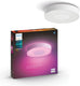 Philips hue xamento badkamerplafondlamp - wit en gekleurd licht - wit - 38cm