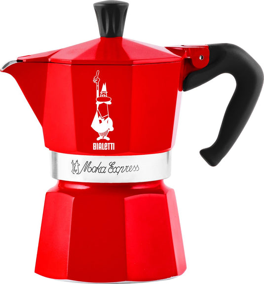 Bialetti moka express 3 kops - nutcracker
