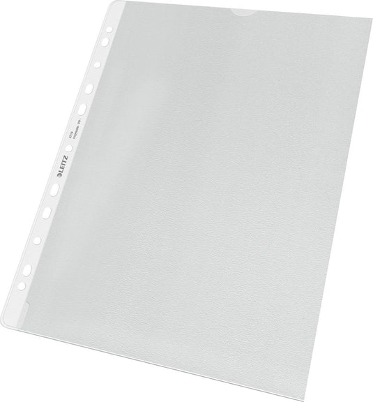 Leitz premium showtas a4 - 30% gerecycled plastic - pp - 0,13 mm - 11-gaats - 100 stuks - transparant