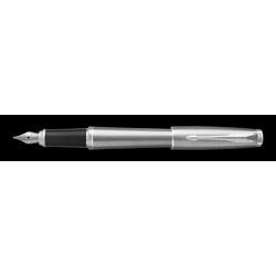 Parker vulpen urban blauwe inkt metro metallic chromen randen