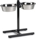 Beeztees standaard - hondenvoer- en drinkbak - zwart - 25 cm