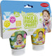 Natural face fingerpaint tube - groen en geel, 2x65ml - schmink