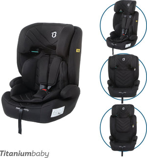 Titanium baby titaniumbaby autostoel niklas i-size (r129) - zwart