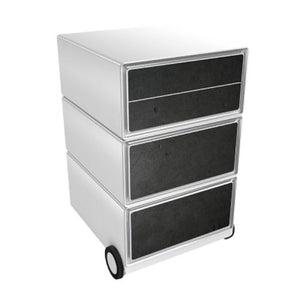 Mobiel ladeblok paperflow blackboard zwart wit abs, polystyreen