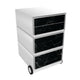 Mobiel ladeblok paperflow black marble zwart, wit abs, polystyreen