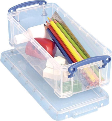 Really useful box pennenbakje 09 liter transparant