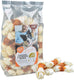 Duvo plus meat! snack kip runderhuid benen voor honden m-1kg