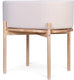 Childhome teddy wieg – 2-in-1 babywieg en kindertafel – ecru – inclusief matras – 79x45x82 cm