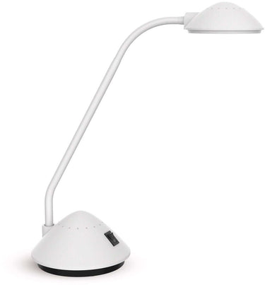 Maul bureaulamp arc led 3.000 k standvoet wit