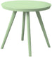 Van der meulen kindertafel kunststof pastel groen rond 50,5cm speelgoed.