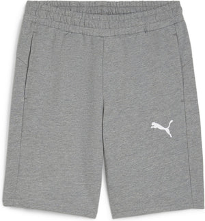 Puma teamgoal casuals shorts heren sportbroek - medium gray heather- white