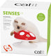 Catit design catit - speelgoed voor dieren - kat - ca senses 2.0 mushroom 24x24x15,5cm rood wit - 1st