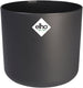 Elho b.for soft rond 16 - bloempot voor binnen - 100% gerecycled plastic - ø 16 x h 15 cm - antraciet