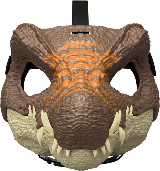 Jurassic world mask spinosaurus figuur bruin kinderen
