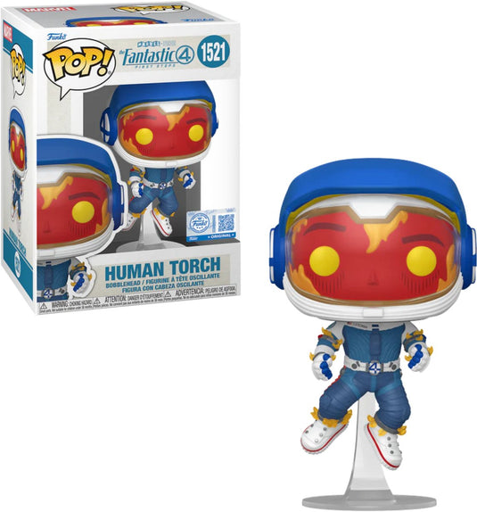 Funko pop! fantastic 4: first steps - human torch