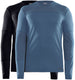 Craft core baselayer thermo shirt heren (2-pack) - maat s