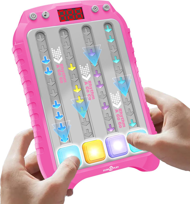 Afbeelding laden in galerijviewer, Gear2play rhytm a go volg het ritme spel roze
