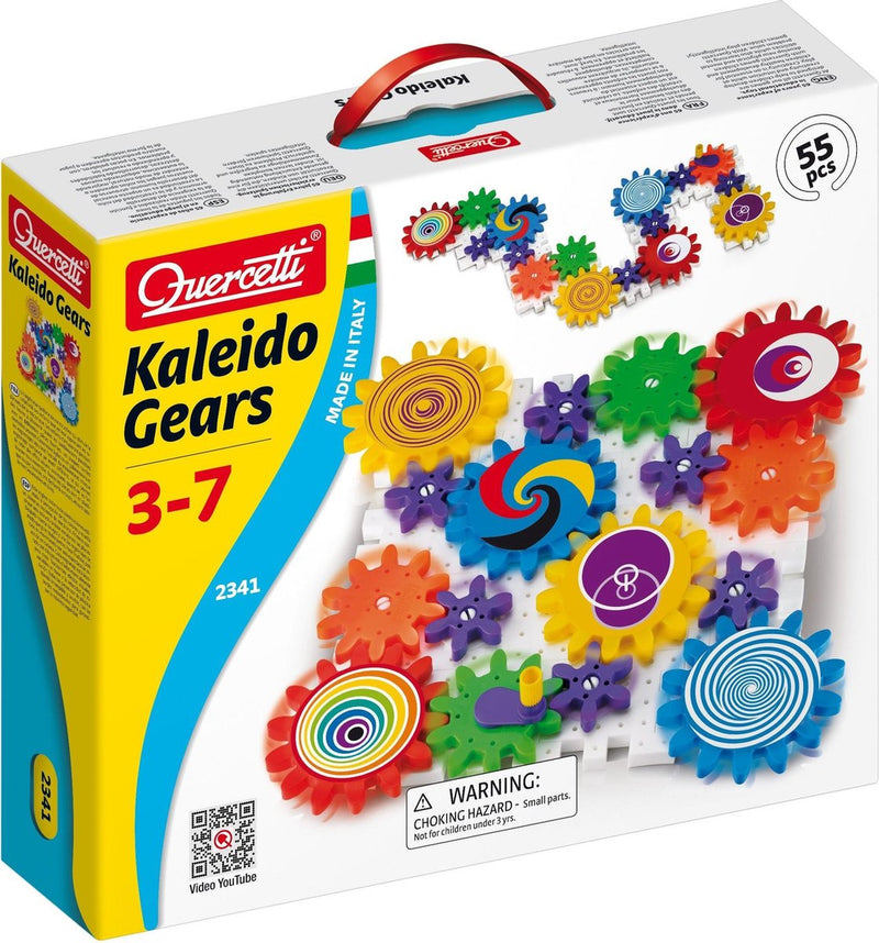 ギャラリービューアに画像をロードする, Quercetti tandwielenset kaleido gears - 55-delig - bouwstenen
