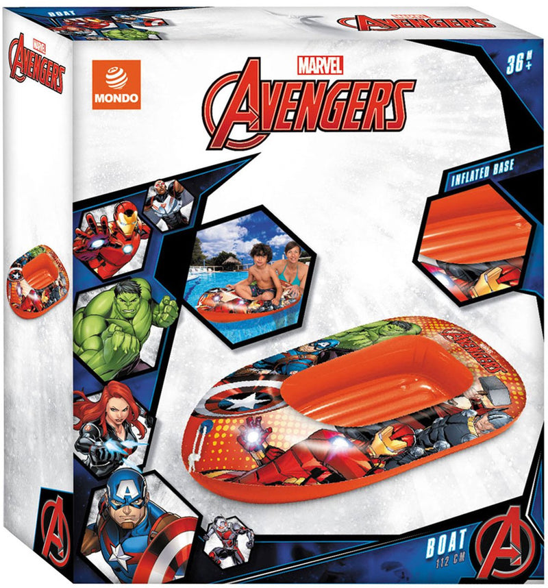 ギャラリービューアに画像をロードする, Mondo opblaasboot avengers 112 cm - marvel speelgoed boot waterpret.
